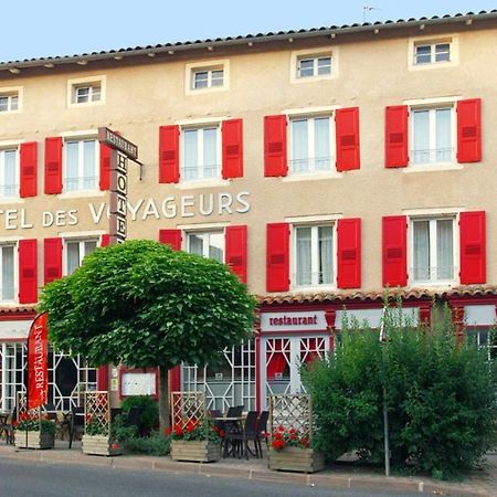 Logis Hotel Restaurant Des Voyageurs Saint-Paulien Esterno foto